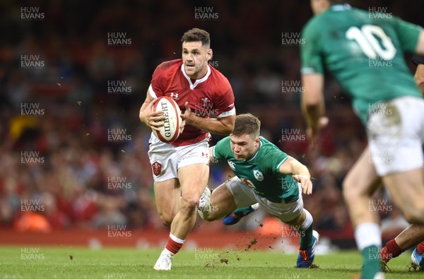 310819 - Wales v Ireland - Under Armour Series - Tomos Williams of Wales