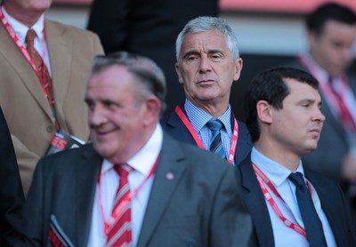 060915 - Wales v Israel - UEFA European Championship Qualifier - WRU chairman Gareth Davies