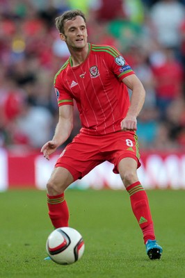 060915 - Wales v Israel - UEFA European Championship Qualifier - Andy King of Wales
