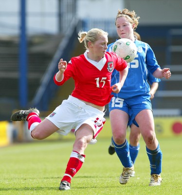 300306Wales v Israel FIFA Womens World Cup, Cardiff, Wales Israel's Adi Stein challenges Jessica Fishlock �Huw Evans, Cardiff 