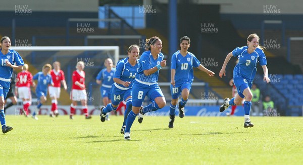 300306Wales v Israel FIFA Womens World Cup, Cardiff, Wales Israel's Rachel Shelina Israel (8) celebrates her goal  �Huw Evans, Cardiff 