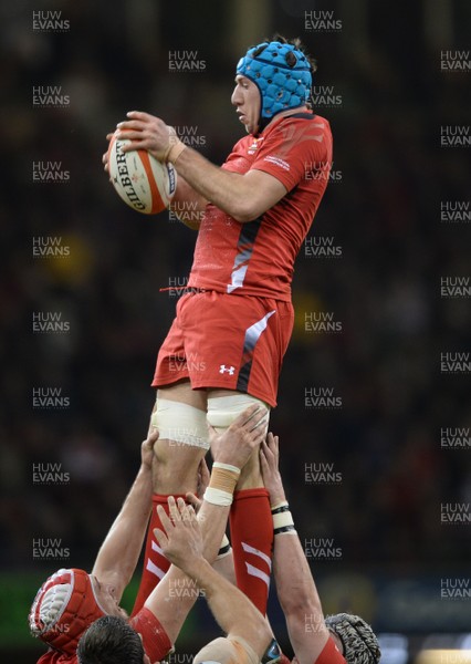 010214 - Wales v Italy - RBS Six Nations 2014 -Justin Tipuric of Wales