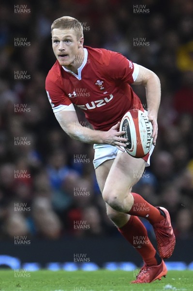 010220 - Wales v Italy - Guinness Six Nations - Johnny McNicholl of Wales 