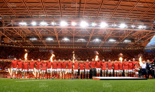 010220 - Wales v Italy - Guinness Six Nations - Wales anthems