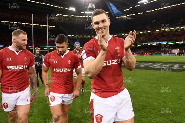 010220 - Wales v Italy - Guinness Six Nations - George North of Wales at the end of the game 