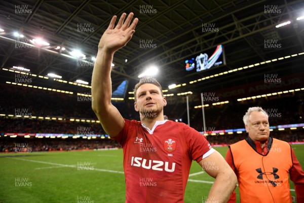 010220 - Wales v Italy - Guinness Six Nations - Dan Biggar of Wales at the end of the game