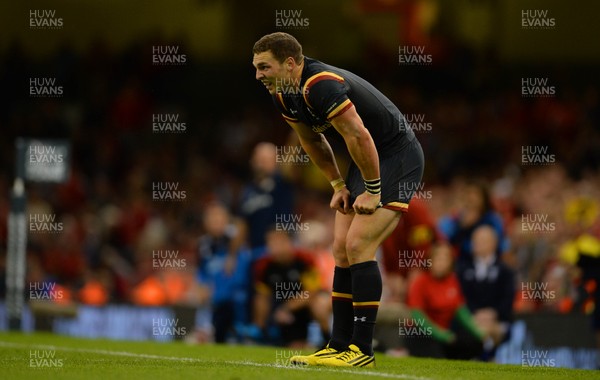 050915 -  Wales v Italy - Dove Men Test 2015 -George North of Wales