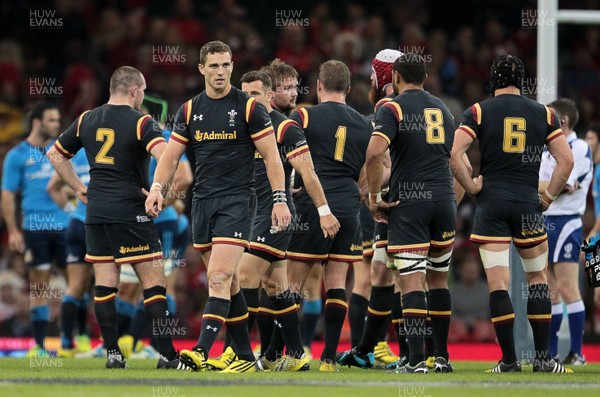 050915 - Wales v Italy - Dove Men Test - Dejected George North of Wales