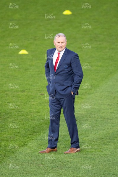 051220 - Wales v Italy - Autumn Nations Cup 2020 - Wales Head Coach Wayne Pivac