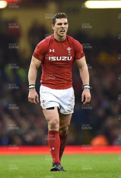 110318 - Wales v Italy - NatWest 6 Nations 2018 - George North of Wales