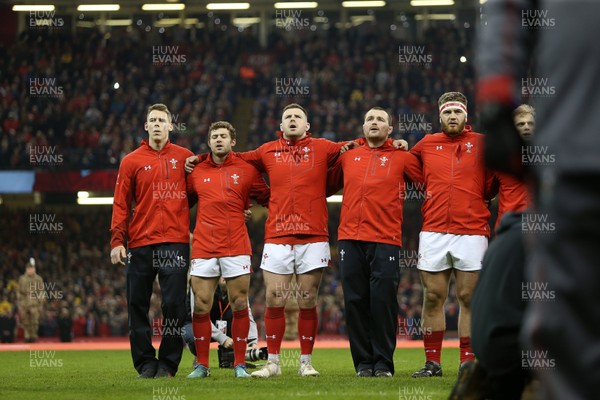 110318 - Wales v Italy - Natwest 6 Nations Championship - Wales anthem