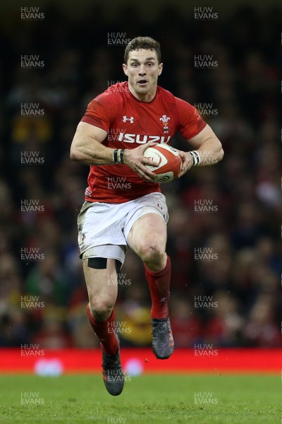 110318 - Wales v Italy - Natwest 6 Nations Championship - George North of Wales