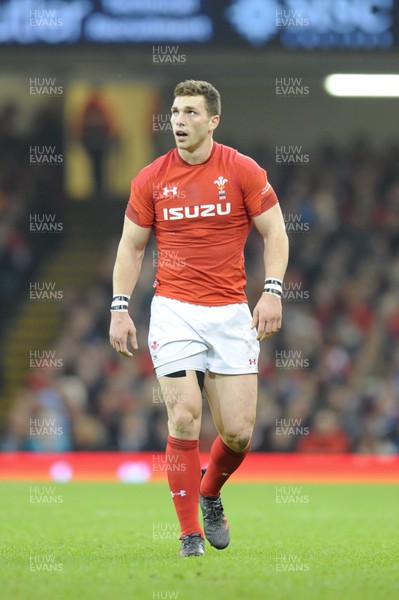 110318 - Wales v Italy - NatWest 6 Nations Championship - George North of Wales 
