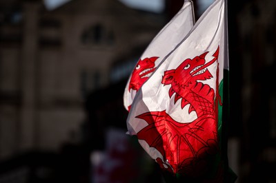 140326 - Wales v Italy - Guinness Six Nations - Fans Ahead of the game 