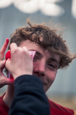 140326 - Wales v Italy - Guinness Six Nations - Fans Ahead of the game 
