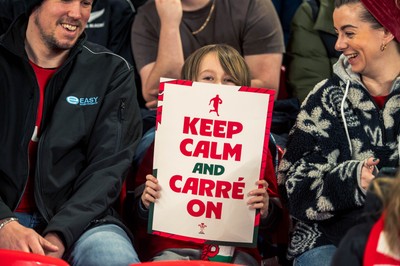140326 - Wales v Italy - Guinness Six Nations - Fans During the Game
