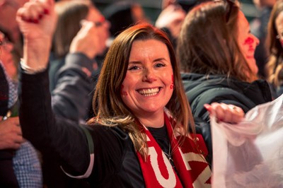 140326 - Wales v Italy - Guinness Six Nations - Fans During the Game