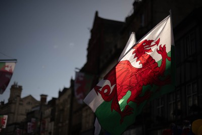 140326 - Wales v Italy - Guinness Six Nations - Fans Ahead of the game 