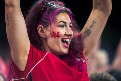140326 - Wales v Italy - Guinness Six Nations - Fans During the Game