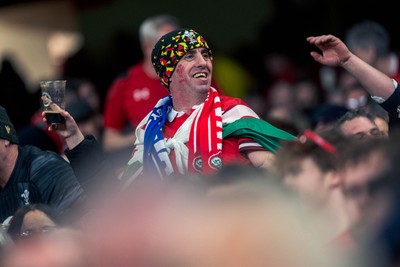 140326 - Wales v Italy - Guinness Six Nations - Fans During the Game