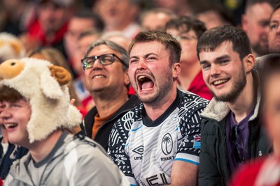 140326 - Wales v Italy - Guinness Six Nations - Fans During the Game