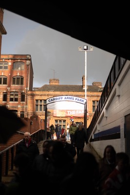 140326 - Wales v Italy - Guinness Six Nations - Fans Ahead of the game 