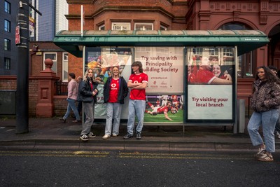 140326 - Wales v Italy - Guinness Six Nations - Fans Ahead of the game 
