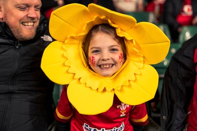 140326 - Wales v Italy - Guinness Six Nations - Fans During the Game
