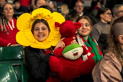 140326 - Wales v Italy - Guinness Six Nations - Fans During the Game
