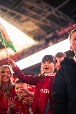 140326 - Wales v Italy - Guinness Six Nations - Fans During the Game