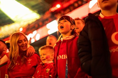 140326 - Wales v Italy - Guinness Six Nations - Fans During the Game