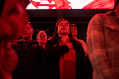 140326 - Wales v Italy - Guinness Six Nations - Fans During the Game