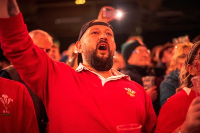 140326 - Wales v Italy - Guinness Six Nations - Fans During the Game