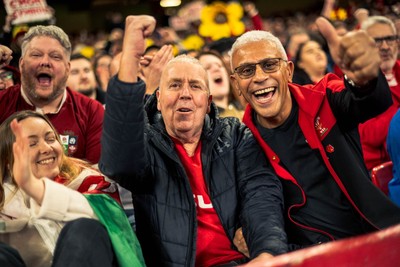 140326 - Wales v Italy - Guinness Six Nations - Fans During the Game