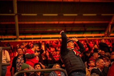 140326 - Wales v Italy - Guinness Six Nations - Fans During the Game