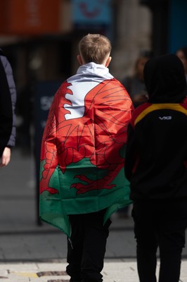 140326 - Wales v Italy - Guinness Six Nations - Fans Ahead of the game 