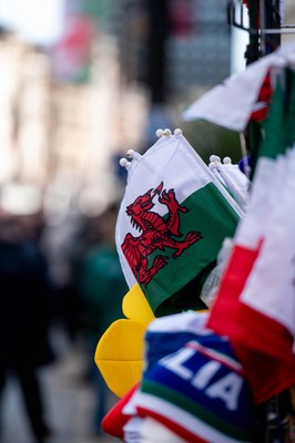 140326 - Wales v Italy - Guinness Six Nations - Fans Ahead of the game 