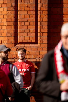 140326 - Wales v Italy - Guinness Six Nations - Fans Ahead of the game 