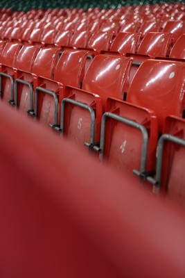 140326 - Wales v Italy - Guinness Six Nations Championship - General View of the Principality Stadium before the game