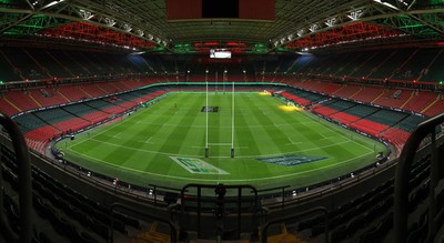 140326 - Wales v Italy - Guinness Six Nations Championship - General View of Principality Stadium