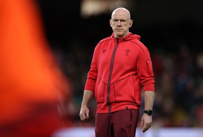 140326 - Wales v Italy - Guinness Six Nations Championship - Wales Head Coach Steve Tandy