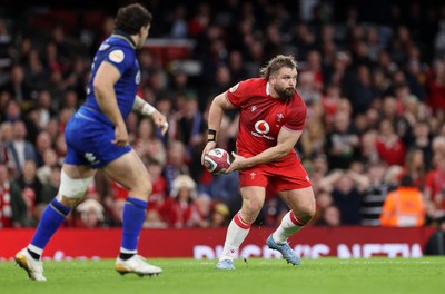 140326 - Wales v Italy - Guinness Six Nations Championship - Tomas Francis of Wales 