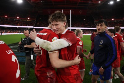 140326 - Wales v Italy - Guinness Six Nations Championship - Ellis Mee of Wales at full time