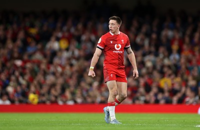 140326 - Wales v Italy - Guinness Six Nations Championship - Josh Adams of Wales 