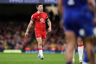 140326 - Wales v Italy - Guinness Six Nations Championship - Josh Adams of Wales 
