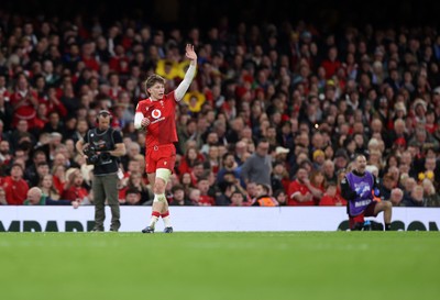 140326 - Wales v Italy - Guinness Six Nations Championship - Ellis Mee of Wales 