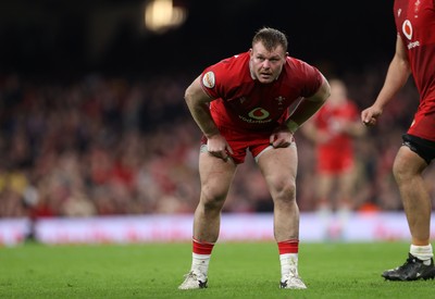 140326 - Wales v Italy - Guinness Six Nations Championship - Dewi Lake of Wales 