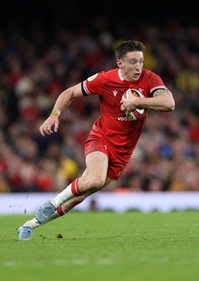 140326 - Wales v Italy - Guinness Six Nations Championship - Josh Adams of Wales 
