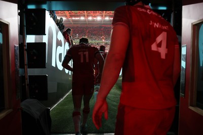 140326 - Wales v Italy - Guinness Six Nations Championship - Josh Adams of Wales 