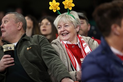 140326 - Wales v Italy - Guinness Six Nations Championship - Fans